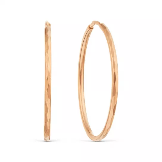 Серьги-конго из золота