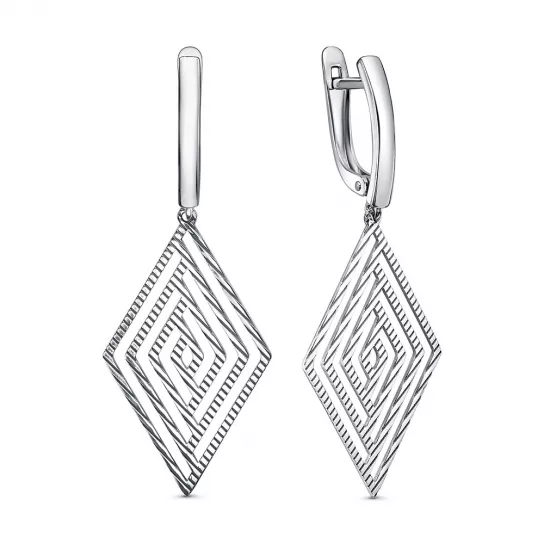 Серьги из серебра