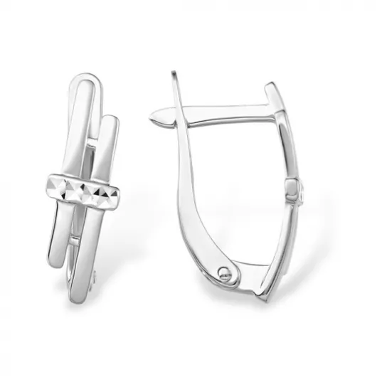 Серьги из серебра