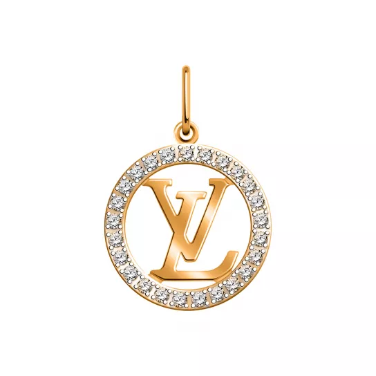 Подвеска с фианитом из золота