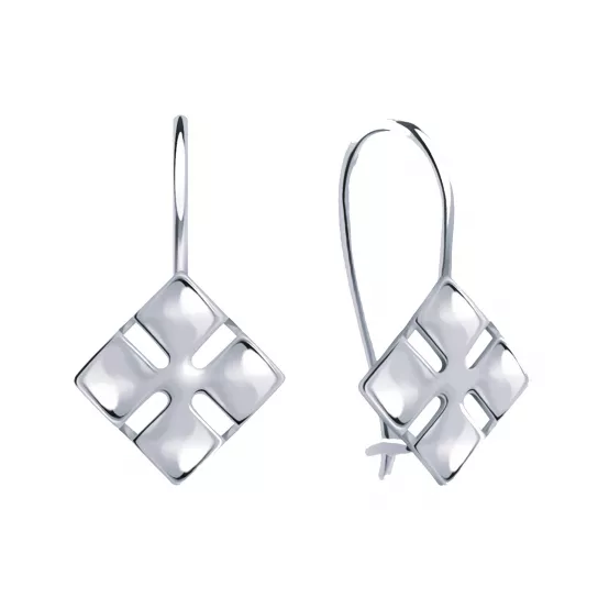 Серьги из серебра