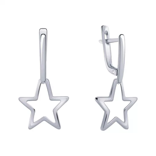 Серьги из серебра