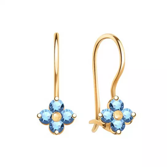 Серьги из золота