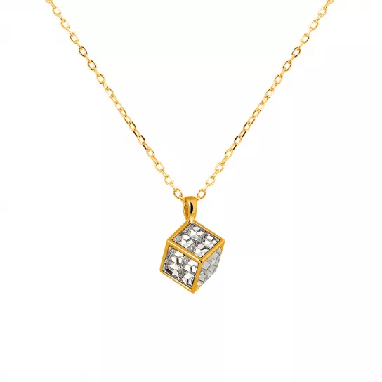 Колье из серебра