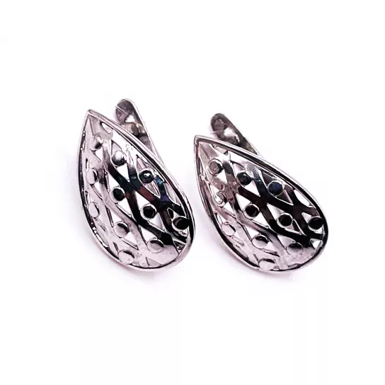 Серьги из серебра