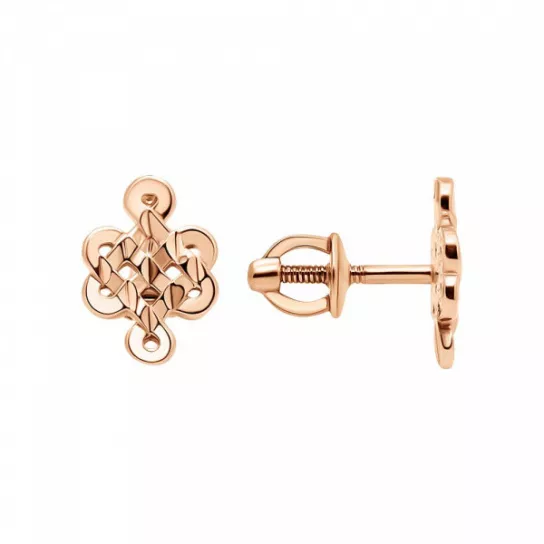 Пусеты из золота