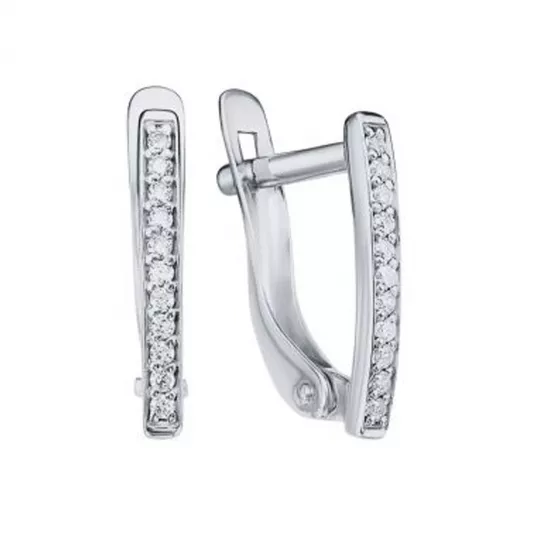 Серьги из серебра