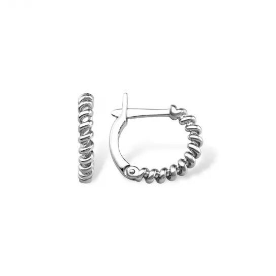 Серьги из серебра