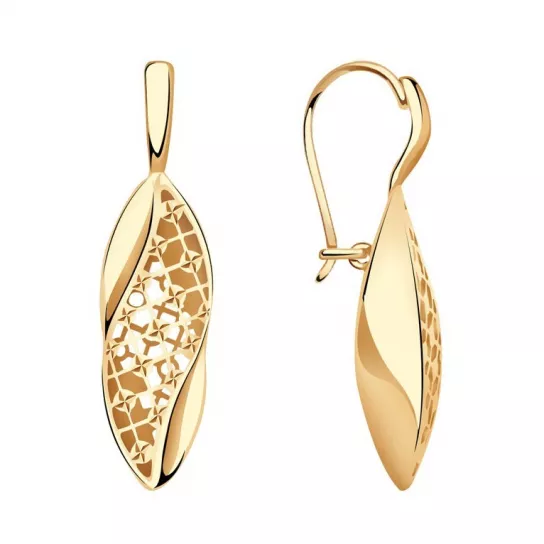 Серьги из золота