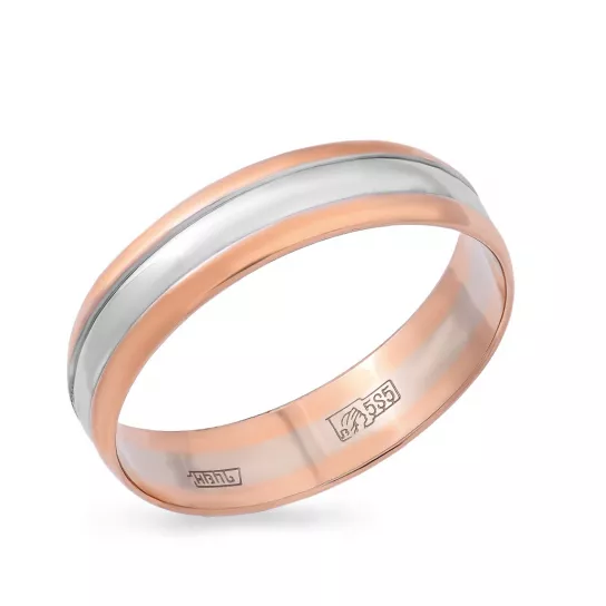 Кольцо обручальное из золота