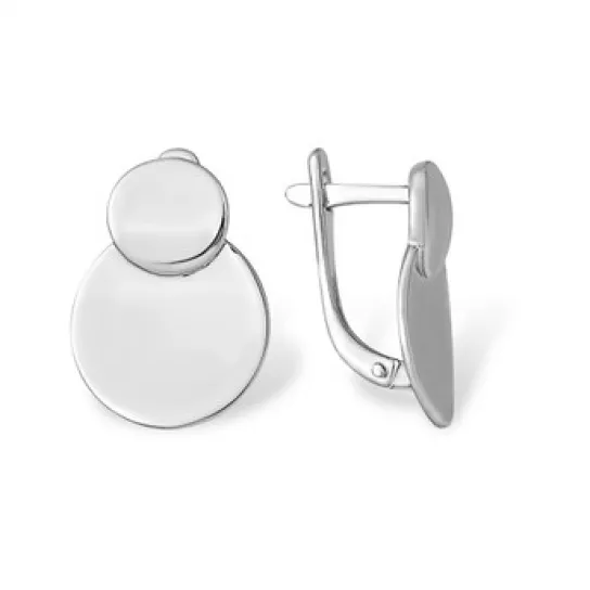 Серьги из серебра