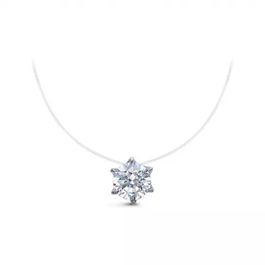 Колье из серебра